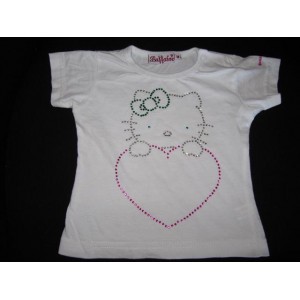 Hello Kitty op een t-shirt
